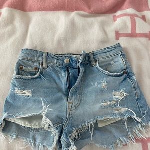 ZARA jean shorts